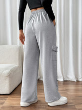Perfee Drawstring Elastic Waist Joggers with Pockets OutfitFlow